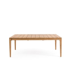 Mesa de jardín extensible de teca maciza, Cordano AM.PM image
