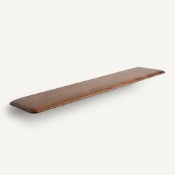 Wandplank in massief notenhout Jacobson AM.PM image
