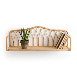 Estantería de pared de ratán, an. 80 cm, Malu LA REDOUTE INTERIEURS image