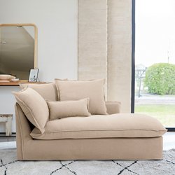 Thick linen chaise longue, Odna LA REDOUTE INTERIEURS image