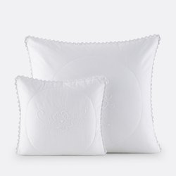Tennessee Quilted and Embroidered Cushion Cover LA REDOUTE INTERIEURS image