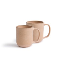 Set of 2 Gandra Enamelled Stoneware Mugs AM.PM image