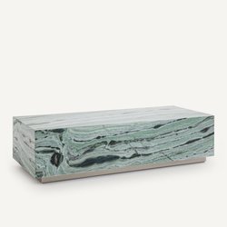 Tavolo basso in marmo verde, Alcana AM.PM image