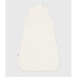Saco de dormir para bébé de algodón, estampado de corazones PETIT BATEAU image