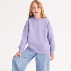 Sweat col rond, en molleton LA REDOUTE COLLECTIONS image