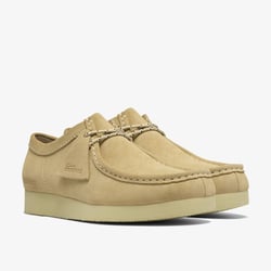 Chaussures en cuir suède, WALLABEE LITE CLARKS image