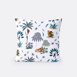 Kopfkissenbezug Petite Jungle aus Bio-Baumwolle LA REDOUTE INTERIEURS image