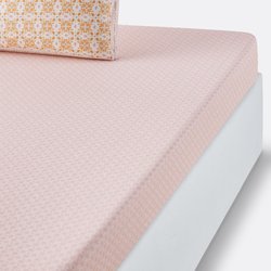Drap housse imprimé Gardenia LA REDOUTE INTERIEURS image