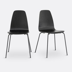 Lot de 2 chaises vintage, Biface LA REDOUTE INTERIEURS image