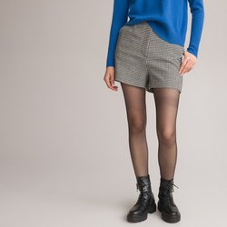 Шорты с принтом в ломаную клетку LA REDOUTE COLLECTIONS image