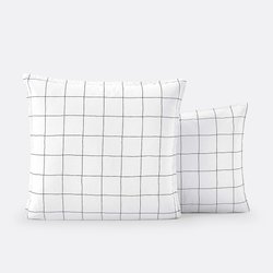 Funda de almohada de algodón lavado Monille LA REDOUTE INTERIEURS image