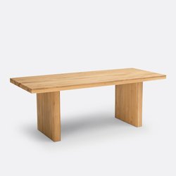 Table à manger, en chêne massif, 6 à 8 couverts, VOVA LA REDOUTE INTERIEURS image