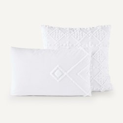 Funda de almohada de tuft, algodón orgánico, Pintu AM.PM image