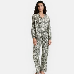 Indian Print Poplin Pyjamas LA REDOUTE COLLECTIONS image
