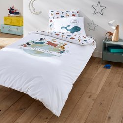 Earth Animal 100% Organic Cotton Duvet Cover LA REDOUTE INTERIEURS image