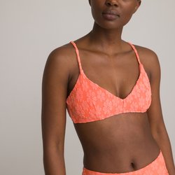 Reggiseno per bikini a triangolo, maglia in spugna LA REDOUTE COLLECTIONS image