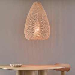 Suspension en rotin tressé, diamètre 56 cm, TITOU AM.PM image