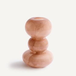 Fysa Hand-Blown Glass Vase, Height 29.6cm AM.PM image