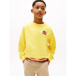 Sweat col rond, logo poitrine, molleton TOMMY HILFIGER image