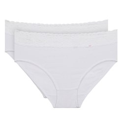 Confezione da 2 culotte Coton Stretch Féminine DIM image