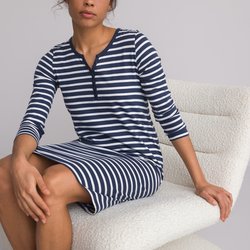 Chemise de nuit en jersey en coton ANNE WEYBURN image