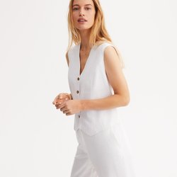Veste sans manches, coupe droite ANNE WEYBURN image