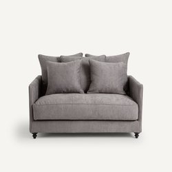 Sofá de 2 lugares em viscose-poliéster, Lazare AM.PM image