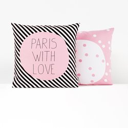 Taie d’oreiller coton, Paris for ever LA REDOUTE INTERIEURS image