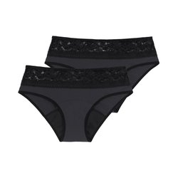 2er-Pack Menstruationsslips Eco Moon Lace DORINA image