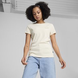 Essentials Elevated Ribbed T-Shirt PUMA image