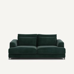 Sofá-cama de 3 lugares, em veludo, Marsile AM.PM image