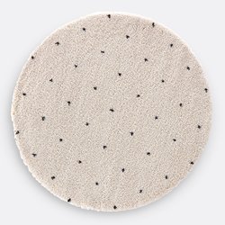 Tapis rond à pois style berbère, Ava LA REDOUTE INTERIEURS image