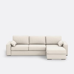 Sofá-cama de canto, em tecido texturizado, Bultex Cécilia LA REDOUTE INTERIEURS image