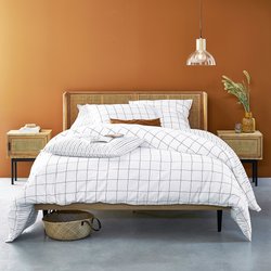 Housse de couette coton lavé Monille LA REDOUTE INTERIEURS image