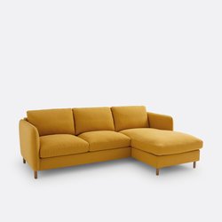 Divano angolare cotone-lino, Loméo LA REDOUTE INTERIEURS image