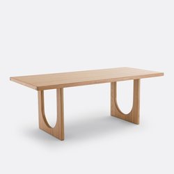 Mesa de refeição, em carvalho maciço, 6/8 pessoas, Douve LA REDOUTE INTERIEURS image