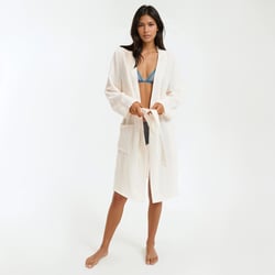 Peignoir kimono en gaze de coton, Signature MARGOT LA REDOUTE COLLECTIONS image