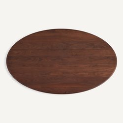 Plateau de table ellipse en noyer, L170 cm, Elipso AM.PM image