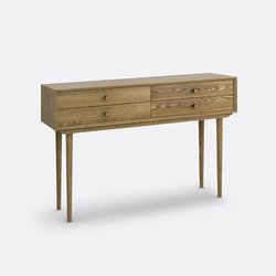 Console vintage, 4 tiroirs, Quilda LA REDOUTE INTERIEURS image