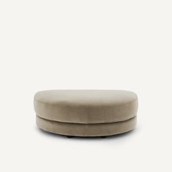 Repose-pieds modulable en velours stonewashed, TIBERIO AM.PM image