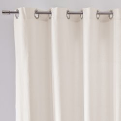 Tenda in cotone con finitura a occhielli, Scenario LA REDOUTE INTERIEURS image