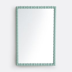 Miroir en hévéa laqué 61,5x 91,5 cm, Lomia LA REDOUTE INTERIEURS image