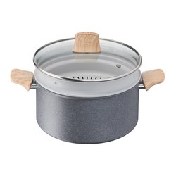Faitout Natural Force 24cm 2 en 1 TEFAL image