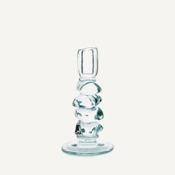 Qimera Transparent Glass Candlestick H23cm AM.PM image
