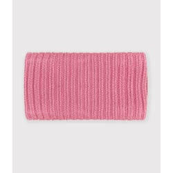 Baby-snood, effen tricot, gevoerd met fleece PETIT BATEAU image