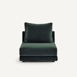 Chauffeuse modulable en velours, TIBERIO AM.PM image
