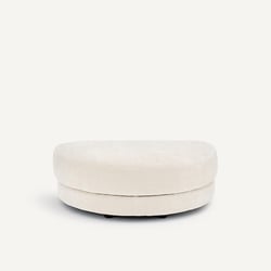 Repose-pieds modulable en velours chenille, TIBERIO AM.PM image