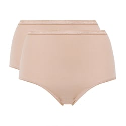 Pack of 2 Maxi Knickers in Organic Cotton PLAYTEX image