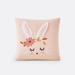 Flower Bunny Organic Cotton Pillowcase LA REDOUTE INTERIEURS image