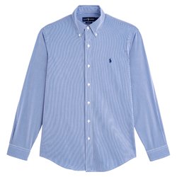 Gestreiftes Hemd aus Popeline, Regular-Fit POLO RALPH LAUREN image